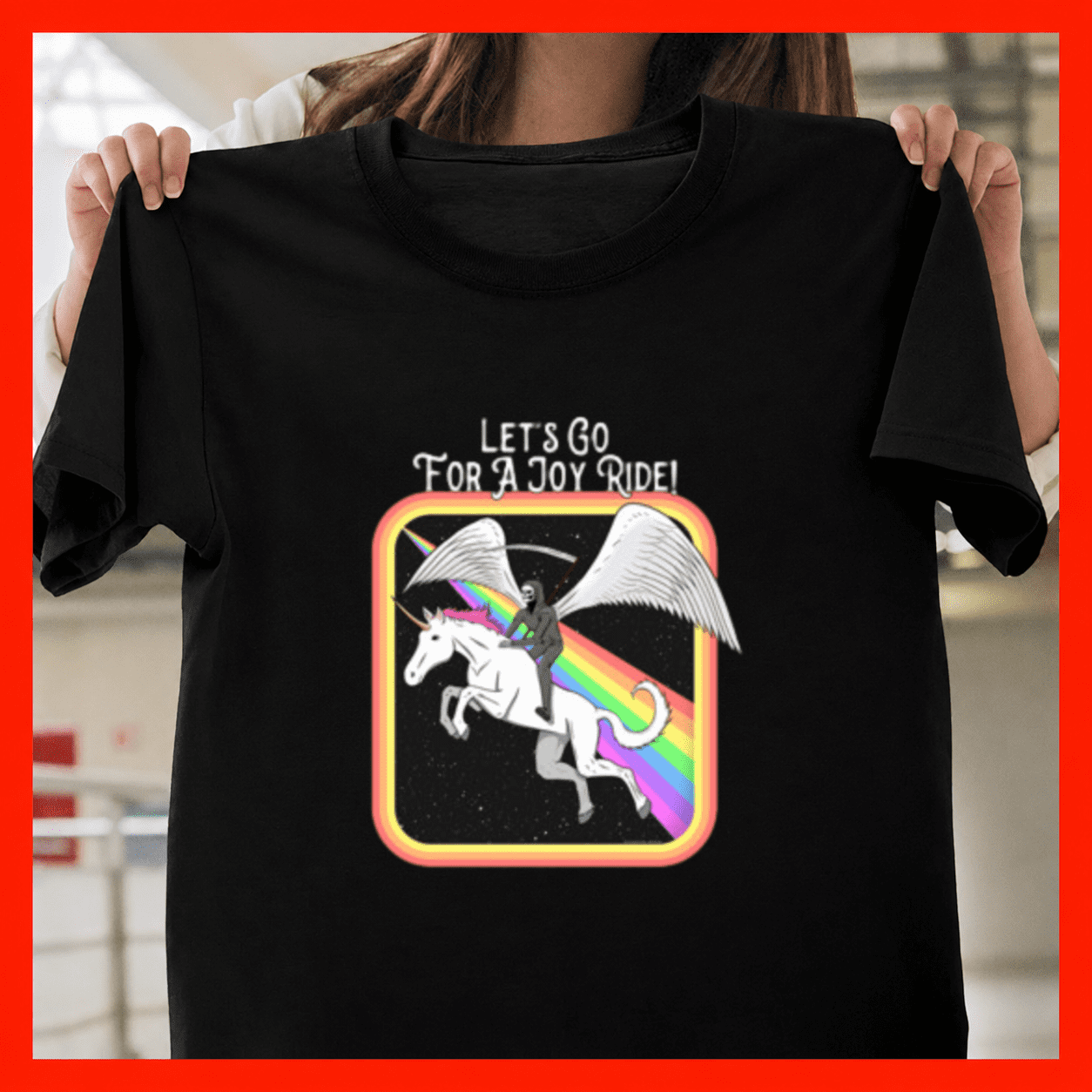 Lets Go for a Joy Ride Fun Driving Adventure Automotive Unisex T-Shirt ...