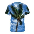 thumbnail image 1 of Lets Have Vacation Palms Beach Unisex AOP Cut & Sew Tee, 1 of 7