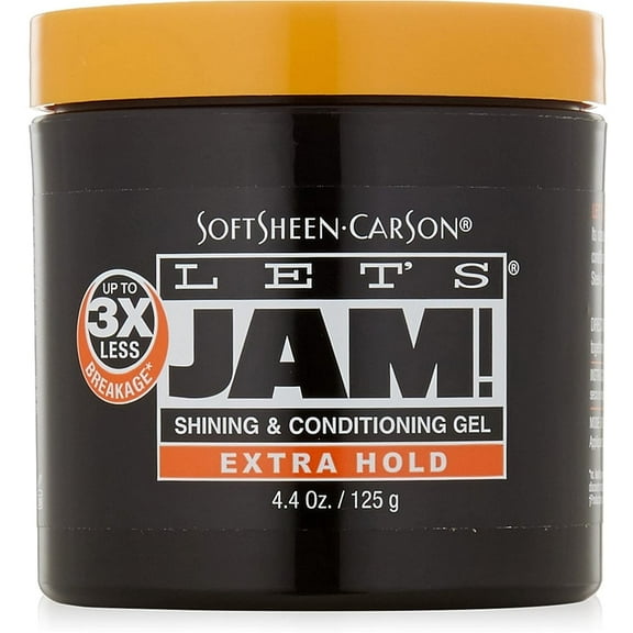 Lets Jam Shining And Conditioning Hair Gel Extra Hold - 4.25 Oz, 6 Pack