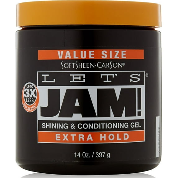 Lets Jam! Shining & Conditioning Gel Extra Hold, 14 oz (Pack of 4)