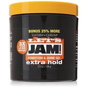 Lets Jam! Shining and Conditioning Gel - Extra Hold, Bonus Size, 5.5 oz