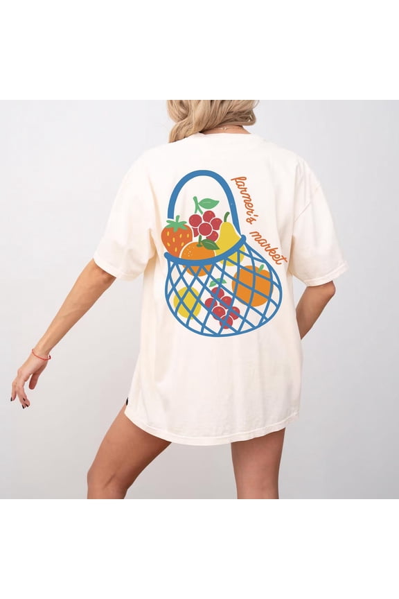 Lets Make Lemonade Summer Retro Fruit Graphic T-Shirt All Size S-5XL