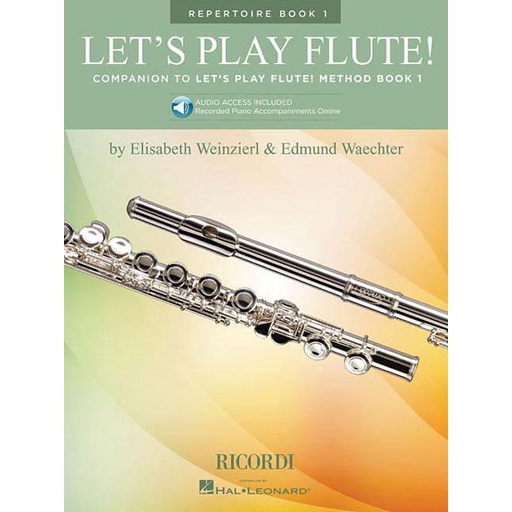 Let's Play Flute! - Repertoire Book 1: Book with Online Audio, (Paperback)