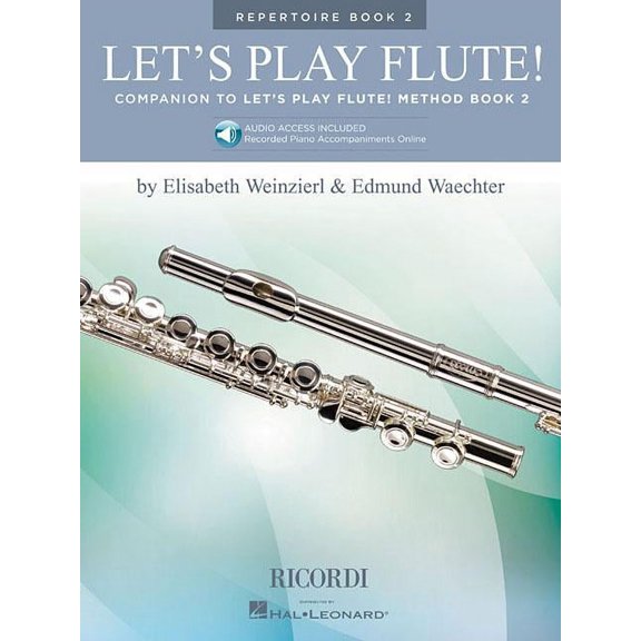 Let's Play Flute! - Repertoire Book 2: Book with Online Audio, (Paperback)