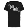 thumbnail image 1 of Lets Rock Text Tee Men's -Image by Shutterstock, 1 of 2