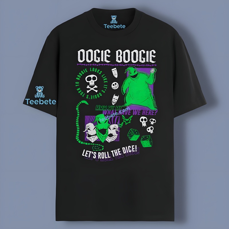 Lets Roll The Dice Oogie Boogie Halloween Shirt