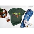 thumbnail image 1 of Lets Roots For Each Other Vegetable Shirt, Uplifting T Shirt, Spring T Shirt, Gardening Tee, Turnip Gift, Carrot Outfit, Black Carrot Tee, 1 of 5