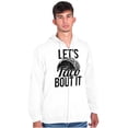 thumbnail image 1 of Lets Taco Bout It Tuesday Funny Food Zip Up Hoodie Men's Women's Brisco Brands S, 1 of 6