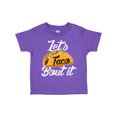 thumbnail image 1 of Inktastic Lets Taco Bout It Boys or Girls Toddler T-Shirt, 1 of 5