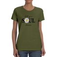 thumbnail image 1 of Lets Your Soul Shine Daisy T-Shirt Women -Image by Shutterstock, Female x-Large, 1 of 4