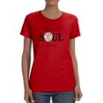 thumbnail image 1 of Lets Your Soul Shine Daisy T-Shirt Women -Image by Shutterstock, Female x-Large, 1 of 4