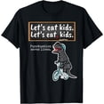 thumbnail image 1 of Lets eat Kids - School Trex Teacher with funny grammar T-Shirt, 1 of 4