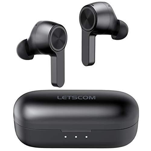 Letscom Active Noise Canceling Wireless Earbuds IPX8 Waterproof
