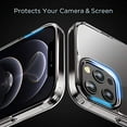 thumbnail image 1 of Letscom Crystal Clear Case for iPhone 12 Pro Max Anti-Yellowing, Corner Shockproof, Military Grade Protection Phone Case -Ci121MX - Clear, 1 of 3