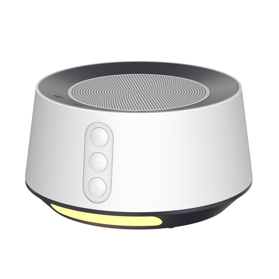 Letsfit T126L White Noise Machine with 14 Soundtracks and Night Light for Baby