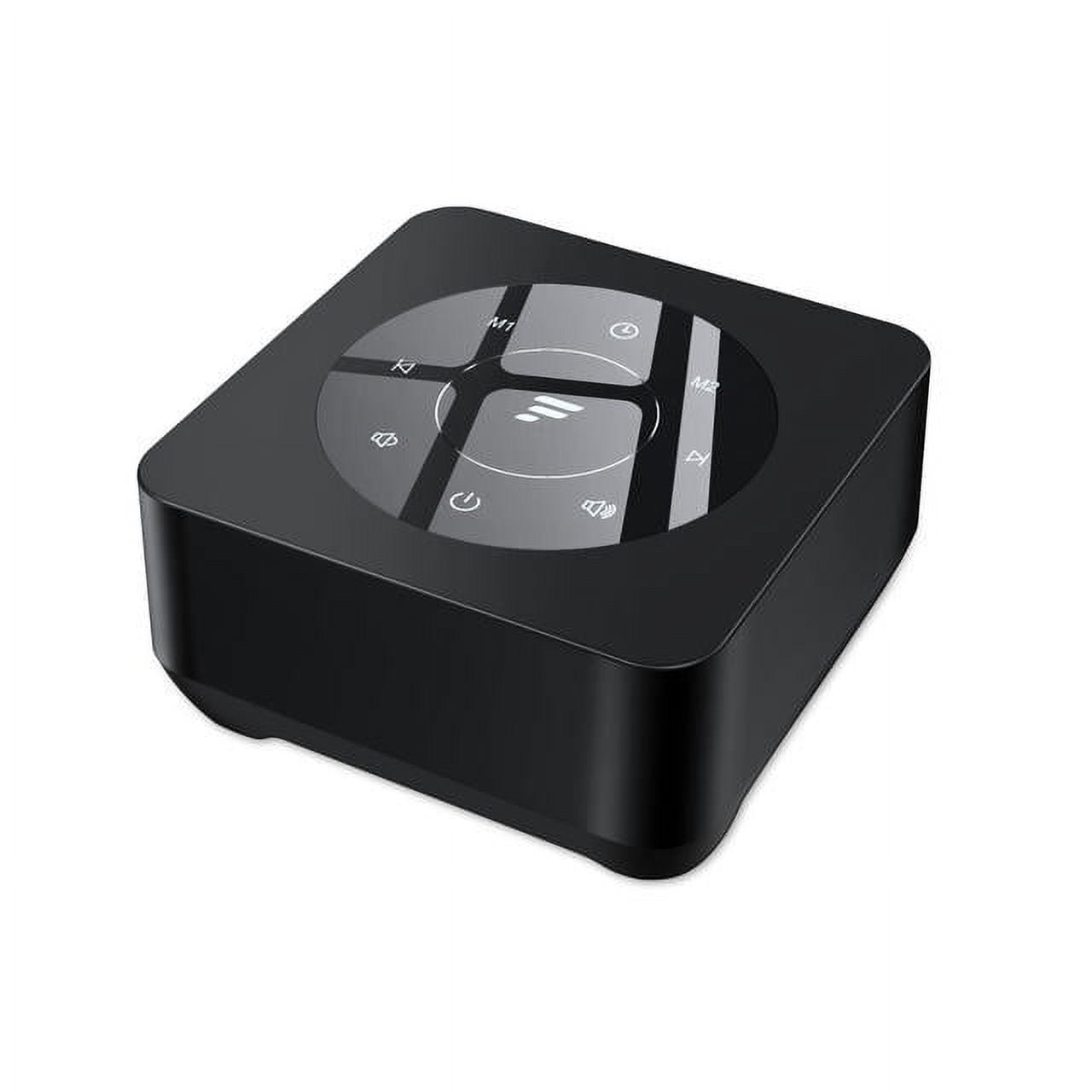 Letsfit White Noise Machine with 20 Natural Soothing Sounds, Timer and