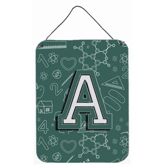 Letter A Back To School Initial Wall and Door Hanging Prints
