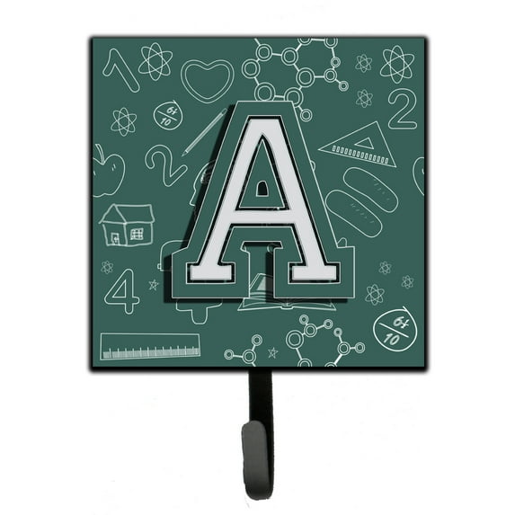 Letter A Back to School Initial Leash or Key Holder