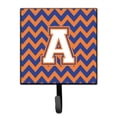 thumbnail image 1 of Letter A Chevron Blue and Orange 3 Leash or Key Holder, 1 of 1