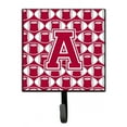 thumbnail image 1 of Letter A Football Crimson grey and white Leash or Key Holder, 1 of 1