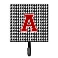 thumbnail image 1 of Letter A Monogram - Houndstooth Black Leash or Key Holder, 1 of 7