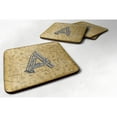 thumbnail image 1 of Letter A Musical Instrument Alphabet Foam Coaster Set of 4, 1 of 3