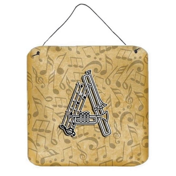 Letter A Musical Instrument Alphabet Wall and Door Hanging Prints