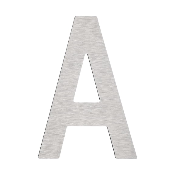 Letter A Self Adhesive House Address Numbers for Outside 2.95x2.28 inch