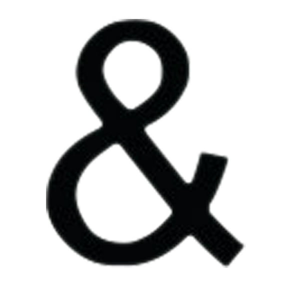 Letter Ampersand Large