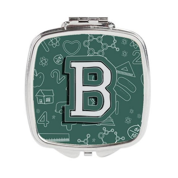 Letter B Back to School Initial Compact Mirror