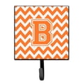 thumbnail image 1 of Letter B Chevron Orange and White Leash or Key Holder, 1 of 1