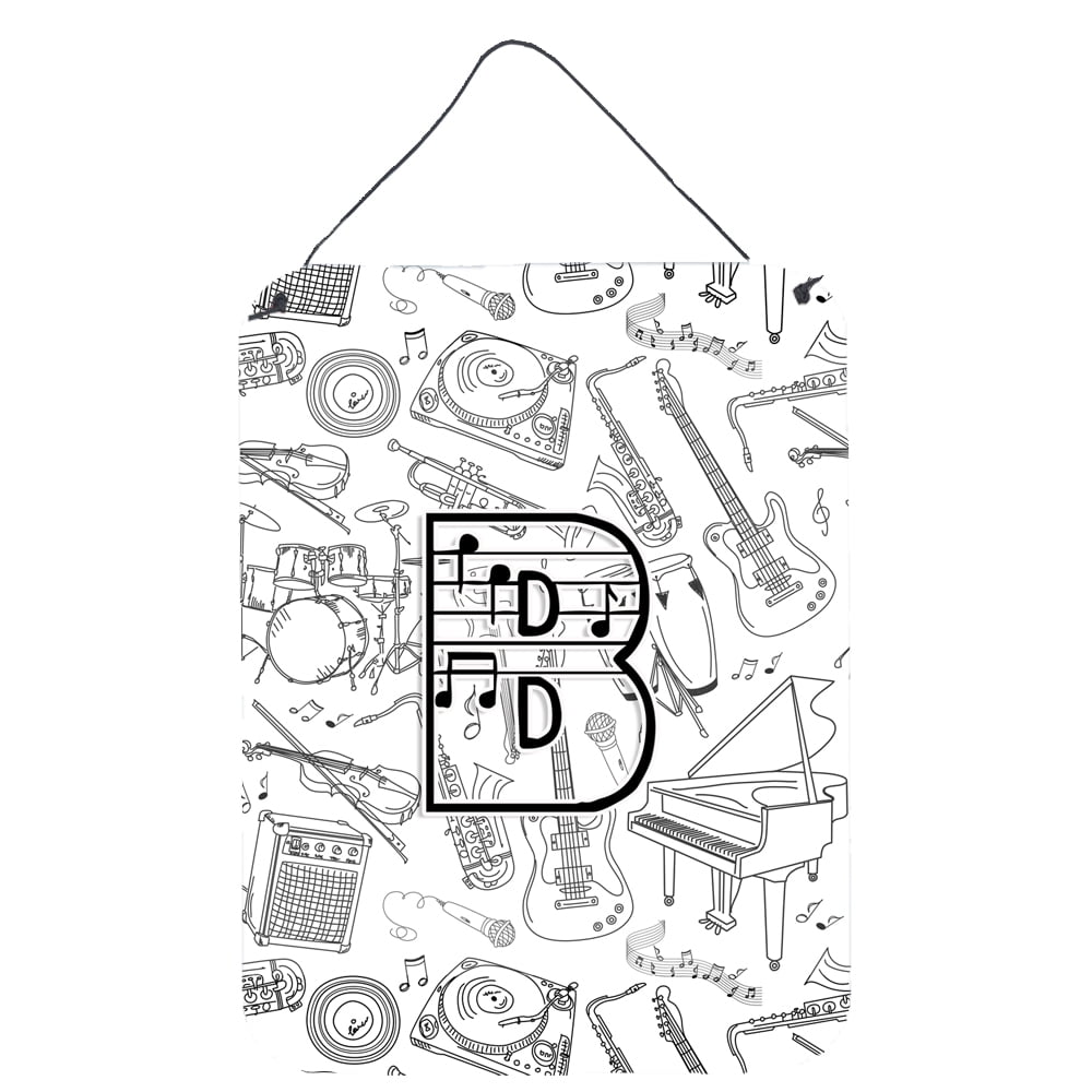 Letter B Musical Note Letters Wall or Door Hanging Prints - Walmart.com