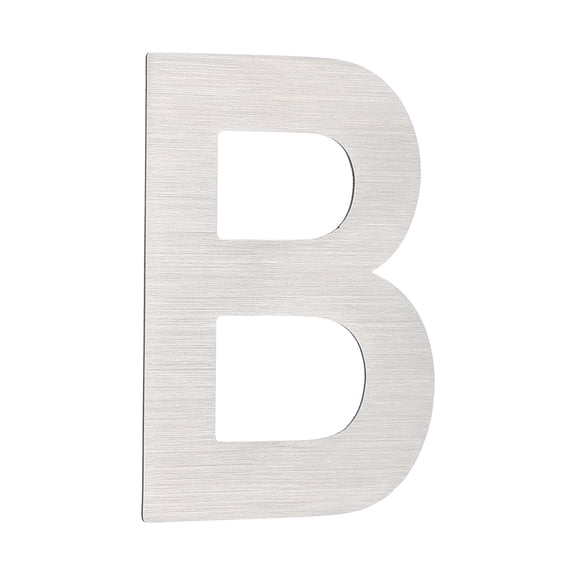 Letter B Self Adhesive House Address Numbers for Outside 2.95x1.93 inch