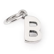 Trollbeads Letter B Sterling Silver Initial Bead, 1 Count