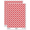 thumbnail image 1 of Letter B Uppercase Fun Bold Font 200+ Round Stickers - Red - Gloss Finish - 0.50" Size, 1 of 3