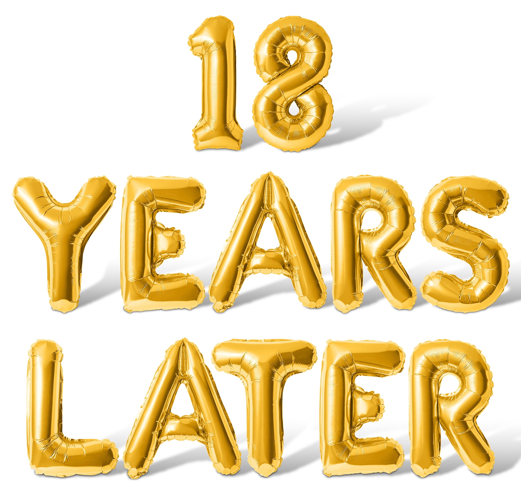 Letter Balloons - 18 YEARS LATER 16