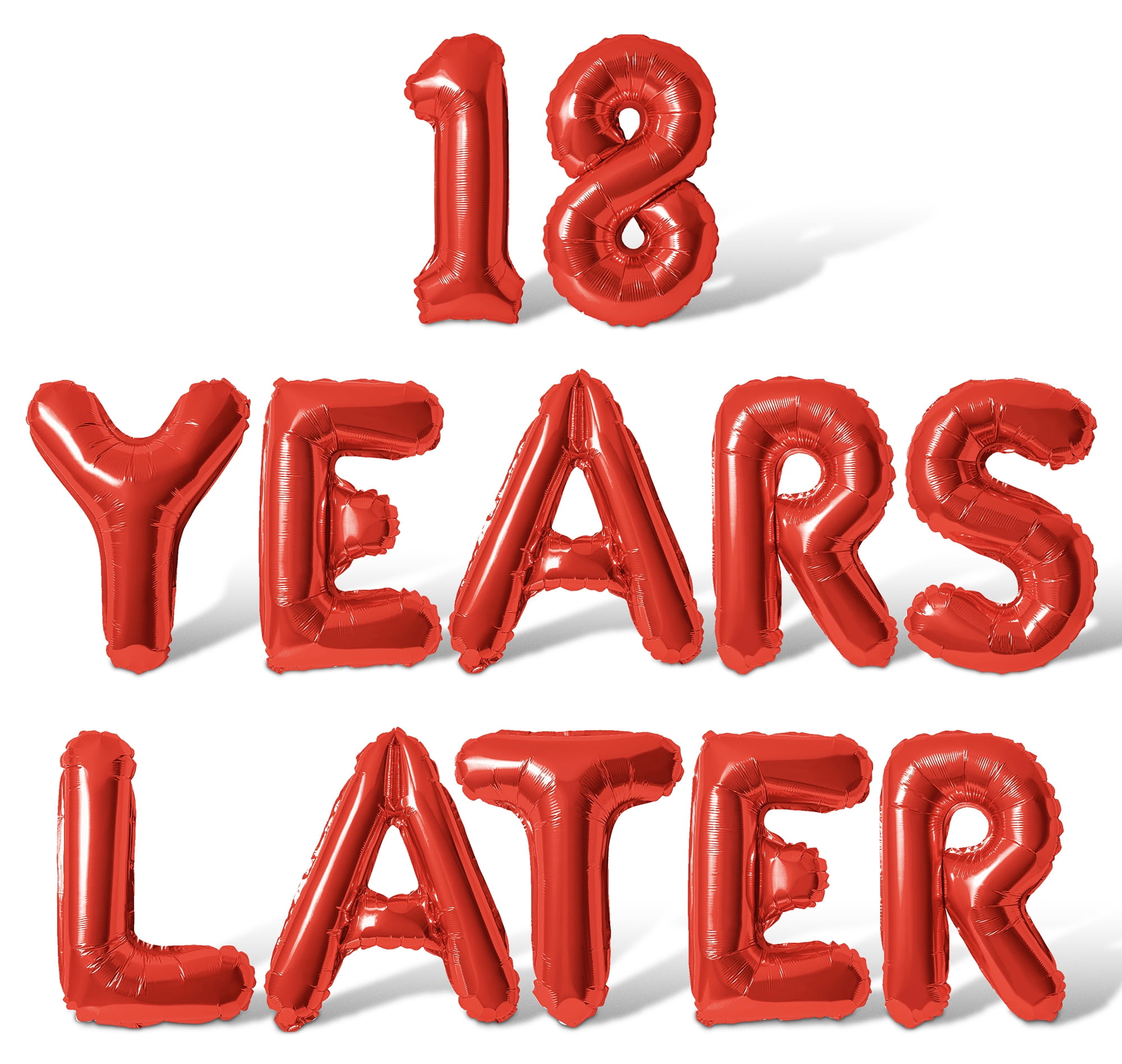 Letter Balloons - 18 YEARS LATER 16