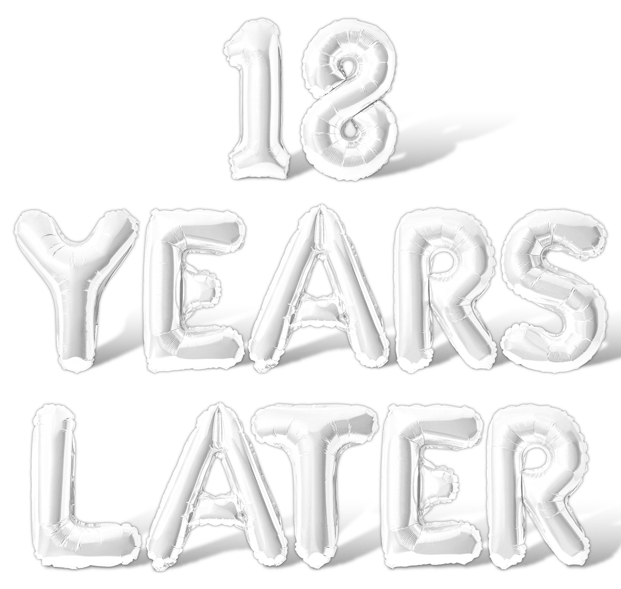 Letter Balloons - 18 YEARS LATER 16