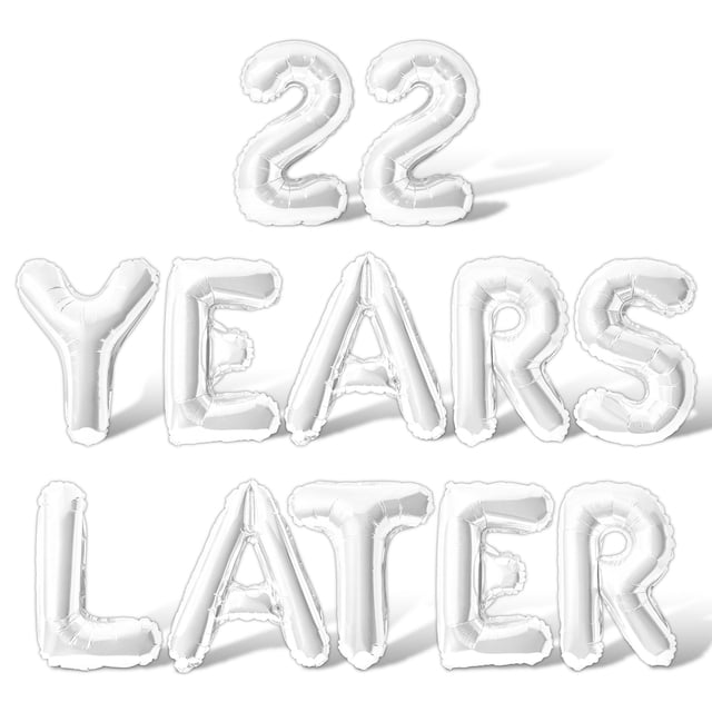 Letter Balloons - 22 YEARS LATER 16