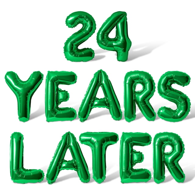 24 Leters Letter Balloons - 24 YEARS LATER 16