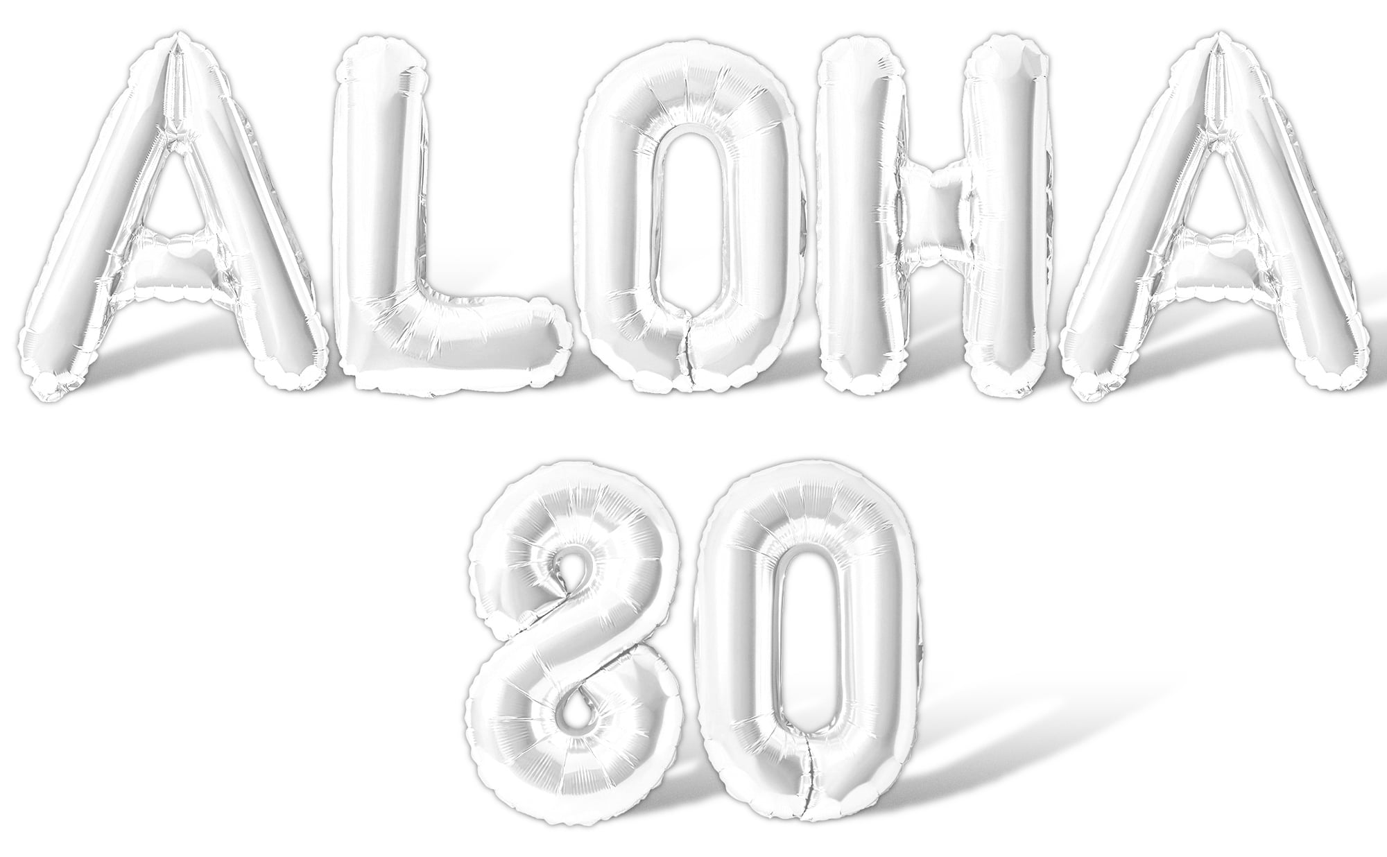 Letter Balloons - ALOHA 80 16