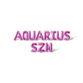 thumbnail image 1 of Letter Balloons - AQUARIUS SZN 16" Inch Alphabet Letters Foil Mylar Balloon Birthday Party Banner (Pink), 1 of 5
