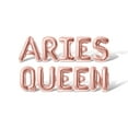 thumbnail image 1 of Letter Balloons - ARIES QUEEN 16" Inch Alphabet Letters Foil Mylar Balloon Birthday Party Banner (Rose Gold), 1 of 5