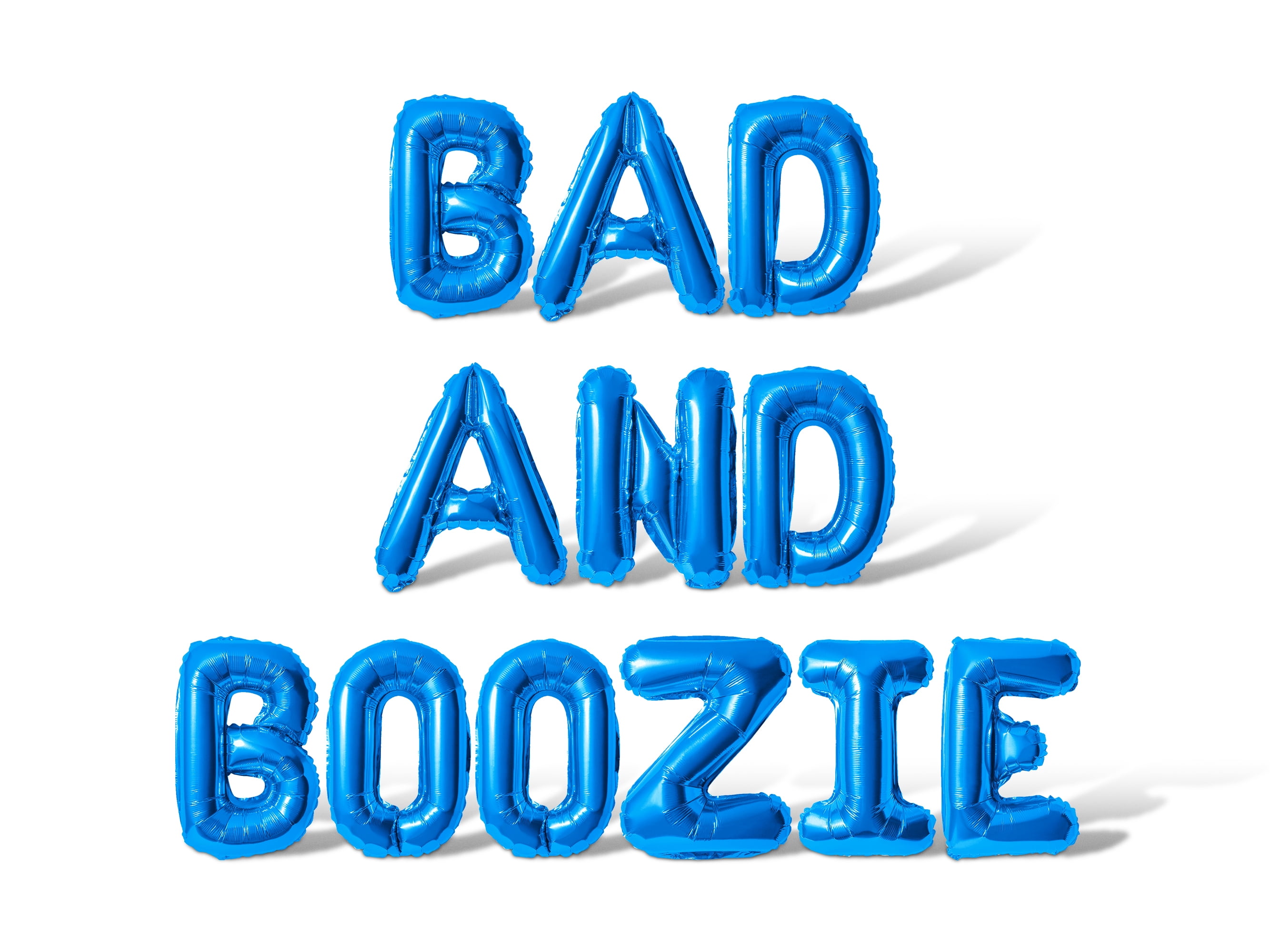 Letter Balloons - BAD AND BOOZIE 16