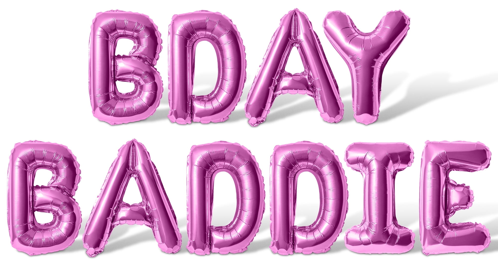 Letter Balloons - BDAY BADDIE 16
