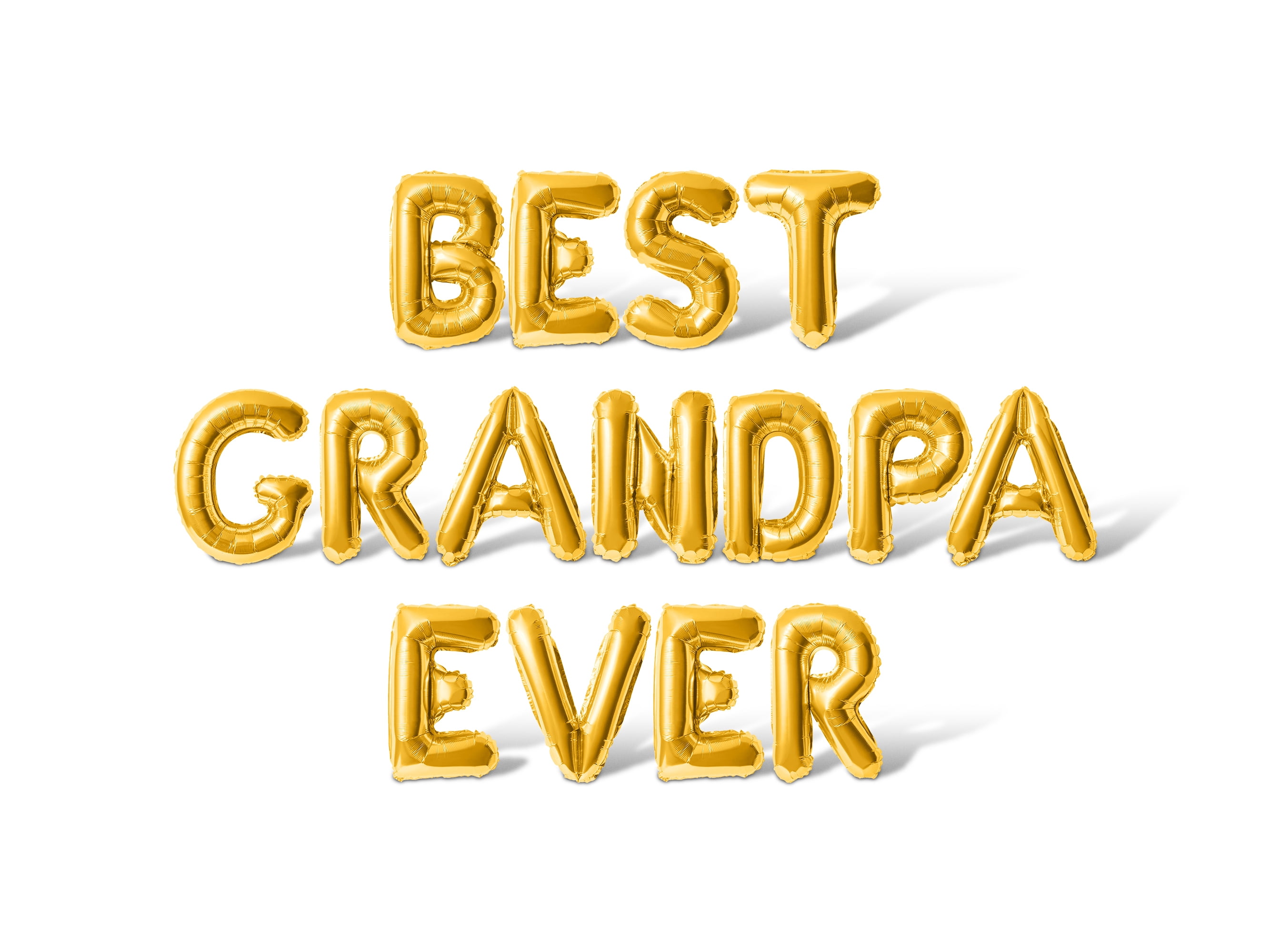 Letter Balloons - BEST GRANDPA EVER 16