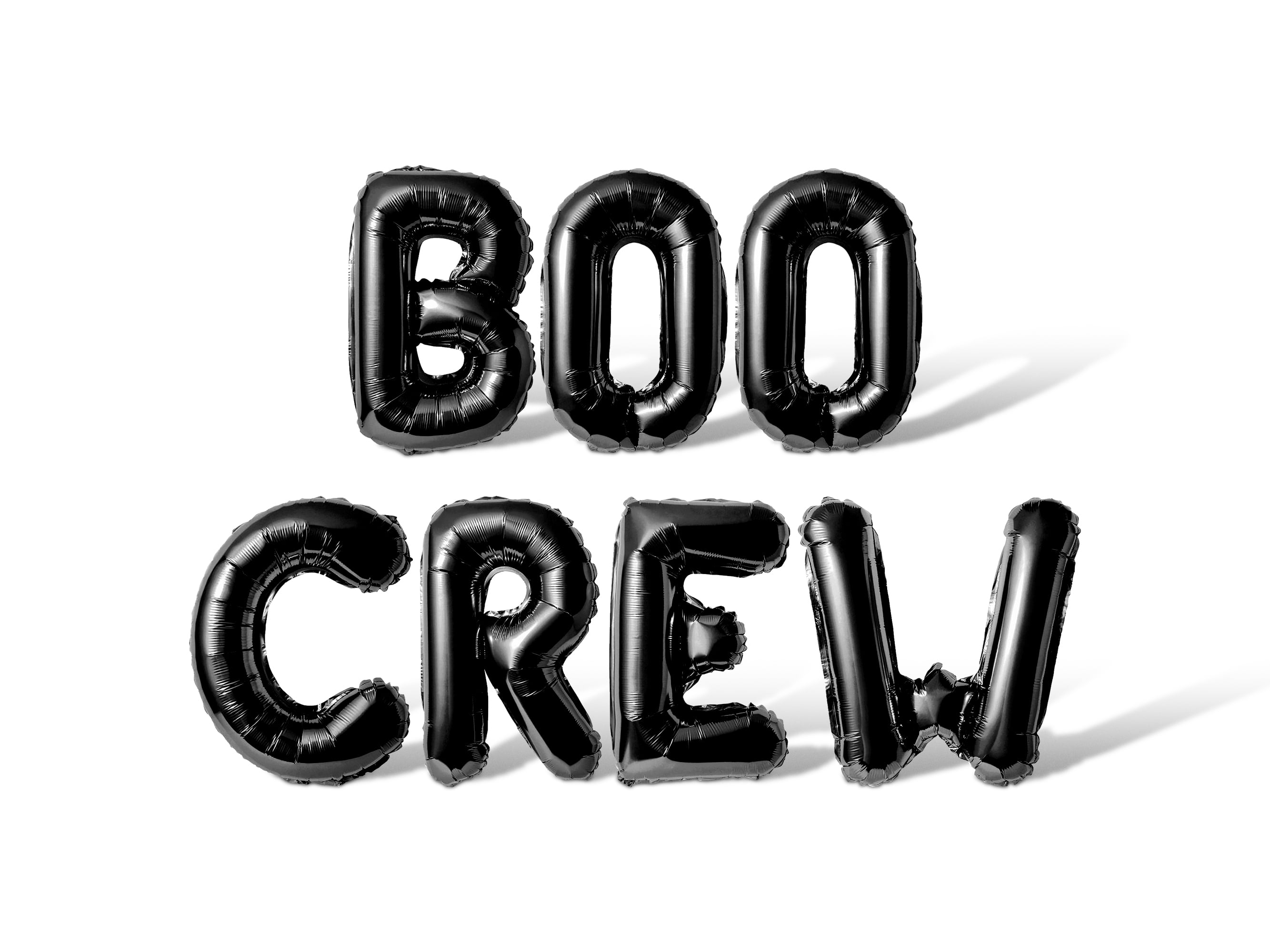 Letter Balloons - BOO CREW 16