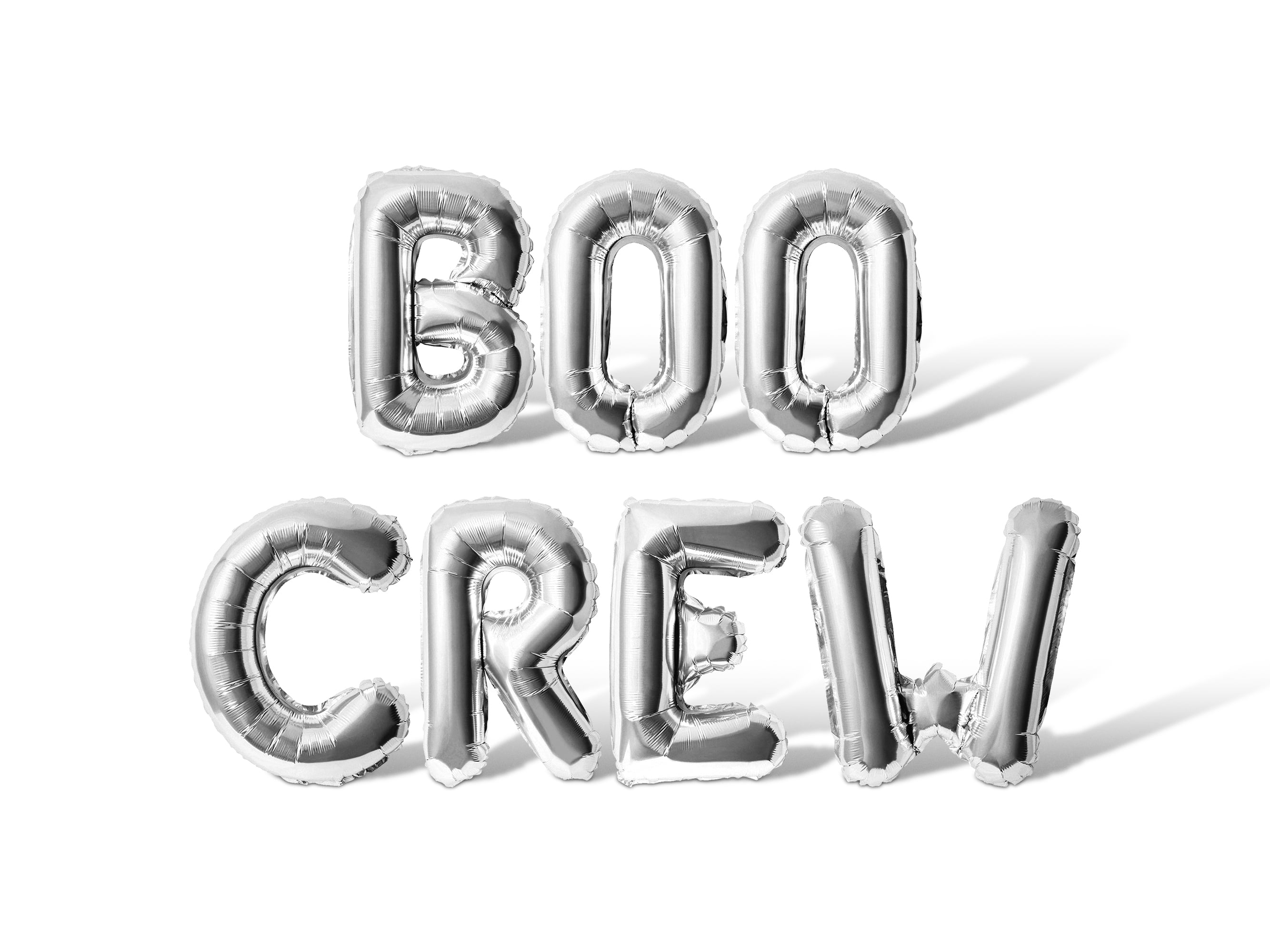 Letter Balloons - BOO CREW 16