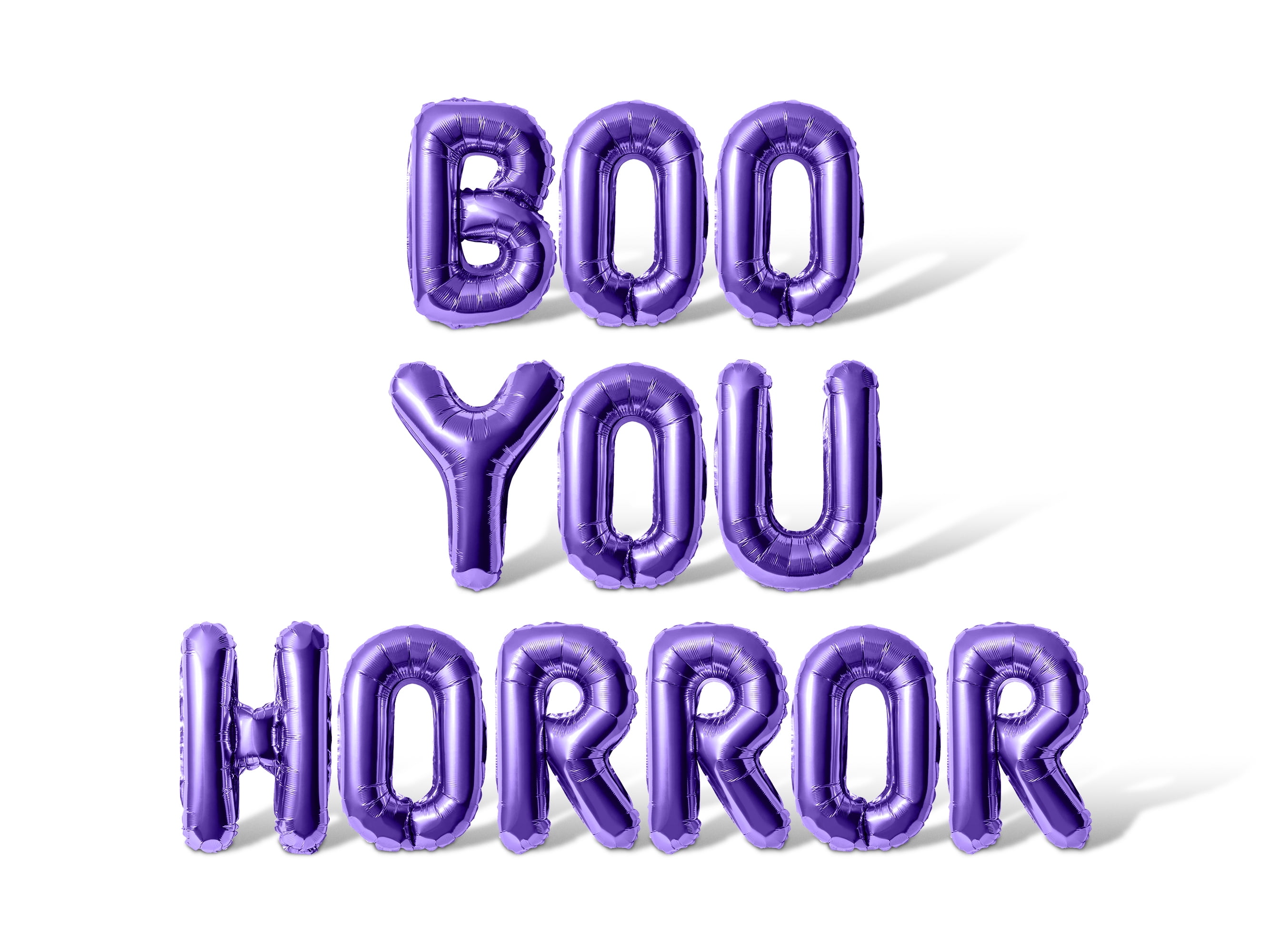 Letter Balloons - BOO YOU HORROR 16