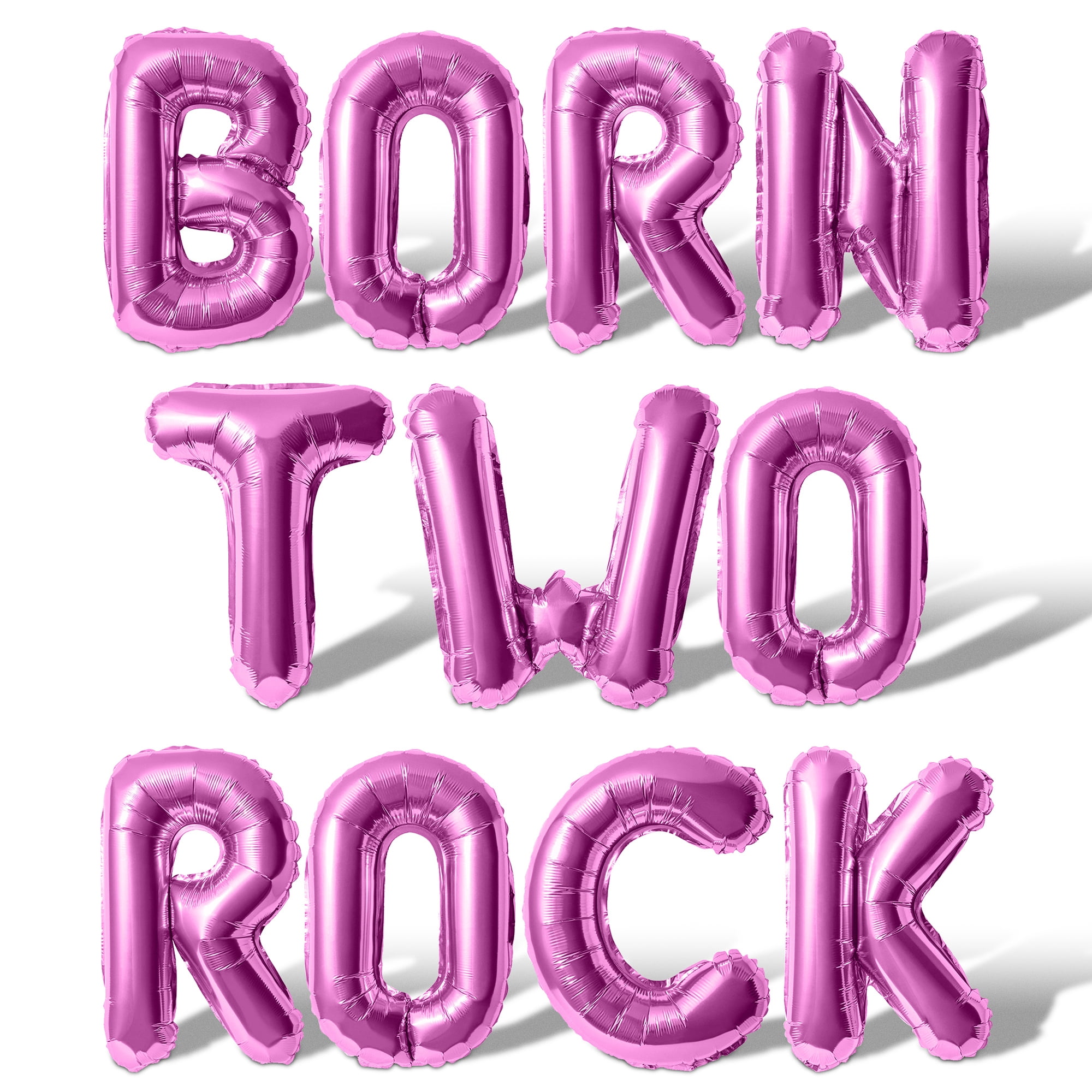 Letter Balloons - BORN TWO ROCK 16